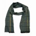 Designer Cotton Golden Striped Stole- Dark Grey Designer Cotton Golden Striped Stole- Dark Grey